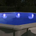 Produktbild: vidaXL Unterwasser-LED-Poollampe mit Fernbedienung Mehrfarbig