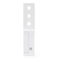 Produktbild: Homematic IP Smart Home Fenstergriffsensor, weiße + Silberne Abdeckung, digitaler Sensor zum effizienten Heizen, Überwachung der Fenster per App, Energie sparen, 142800A0
