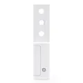 Produktbild: Smart Home Fenstergriffsensor, weiße + silberne Abdeckung, digitaler Sensor z...