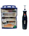Produktbild: FERM® Akku Dremel Multifunktion Schleifgerät Kombiwerkzeug + 248tlg. Zubehörsets