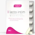 Produktbild: Nupure® Lacto Intim, Plus Biotin, Orale Einnahme, 20 Kapseln, Vegan, laktosefrei.