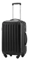 Produktbild: Hauptstadtkoffer ALEX - Handgepäck Koffer 55x36x23 cm, 42 L, TSA Schloss, erweiterbarer Hartschalen Trolley aus PC/ABS, 3,2 kg, 4 Doppelrollen, Schwarz