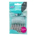 Produktbild: TePe Interdentalbürste Grau ISO-Größe 7 (1,3 mm) / Für eine einfache und gründliche Reinigung der Zahnzwischenräume / 1 x 8 Interdentalbürsten