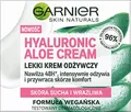 Produktbild: SKIN NATURALS HYALURONIC ALOE CREAM LEKKI KREM ODŻYWCZY Wachs SUCHA I WRAŻLIWA