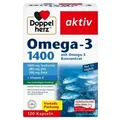 Produktbild: Doppelherz Omega-3 1.400 Kapseln 120 St