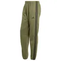 Produktbild: adidas - Essentials 3-Stripes Fleece Tapered Cuffed Pants - Trainingshose Gr L oliv