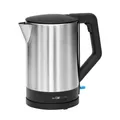 Produktbild: Clatronic WKS 3692 Wasserkocher 1,5l schwarz edelstahl/schwarz, 2.200 Watt