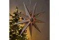 Produktbild: MARELIDA LED Stern Papierstern Sara Weihnachtsstern Faltstern Leuchtstern 69cm