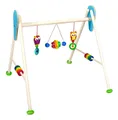 Produktbild: HESS Baby-Gym Eule 13376 – Holz-Spielbogen für Babys, höhenverstellbar - Wie neu