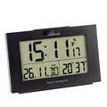 Produktbild: Atlanta Funkwecker Digital mit 2 Weckzeiten, Temperatur, Luftfeuchtigkeit, Licht, Snooze - 1889/7