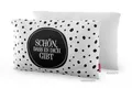 Produktbild: Kissen 25x40cm Schön, dass es dich gibt, Punkte