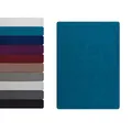 Produktbild: Frottee Boxspringbett Spannbettlaken Spannbetttuch 180 - 200 x 220 cm, Bettlaken 80% Baumwolle - 20% Polyester, Kuschelig Weich und Warm, Matratzen bis 35 cm, OEKO-TEX MADE IN GREEN, Petrol