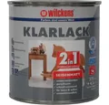 Produktbild: Wilckens Farben Klarlack Lack 2in1 seidenmatt, 750 ml oder 375ml, geeignet für Kinderspielzeug, Innen- und Außenbereich