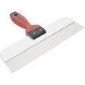 Produktbild: schmaler Flächenspachtel mit DuraSoft Griff aus Edelstahl, Werkzeug für Trock...