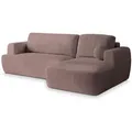 Produktbild: Masseno Ecksofa, Lila, Holz, 3-Sitzer, L-Form,L-Form, 246x148 cm, Wohnzimmer, Sofas & Couches, Wohnlandschaften, Ecksofas