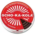 Produktbild: SCHO-KA-KOLA Schokolade, SCHO KA KOLA die Dose mit 16 Ecken Zartbitterschokolade 100g