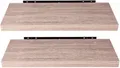 Produktbild: EUGAD Wandregal, 2-tlg., Holz Board Modern in verschiedenen Farben Größen