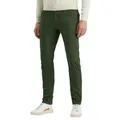 Produktbild: PME Legend Herren Chinohose Twin WASP Chino - Regular Fit - Blau Beige Grün, Größe:31W / 34L, Farbe:Green 8576