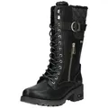 Produktbild: Mustang Shoes Mustang Shoes Stiefel Lederimitat Schnürstiefel schwarz 37 EU