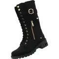 Produktbild: Mustang Schnürstiefel Schwarz in Gr. 37 - Schwarz - 37