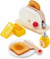 Produktbild: Hape Kinder-Toaster Pop-Up-Toaster-Set, 7-tlg., (Set, 7-tlg), aus Holz