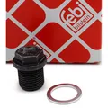 Produktbild: febi Ölablassschraube + Dichtung für FORD MONDEO 4 FOCUS 2 S-MAX 2.5 VOLVO V40