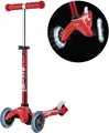 Produktbild: Micro Kinderroller Mini Micro Deluxe LED rot - Roller mit LED Rädern