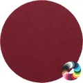 Produktbild: BIASTO Getränkeuntersetzer Runder Filz-Untersetzer, Scheibe Ø20cm, Bordeaux, Zubehör für Gläser, Vasen, Tassen, Teller, Tische, Gläser, Weingläser, Cocktails, Flaschen, Schalen, Tischdeko, Blumentopf, Inhalt: jeweils 1 Stück, einfach Mix mischen und Wunschkombination bestellen. rot Ø 20 cm x 20 cm x 0,3 cm x 20 cm
