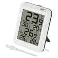 Produktbild: Digitales Thermometer, Außenthermometer/Innenthermometer mit 0,9 m Kabelsenso...