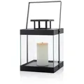 Produktbild: Blomus Laterne Finca, Schwarz, Metall, rechteckig, 20.5x30.5x21 cm, Glaseinsatz, Dekoration, Windlichter & Laternen, Laternen