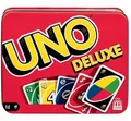 Produktbild: Mattel K0888 - UNO - Kartenspiel in Metall-Box, UNO Deluxe