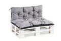 Produktbild: Palettenauflage Palettenkissen Kissen Palettensofa Euro Paletten Grau 120x80x45