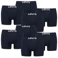 Produktbild: 8er Pack Herren Levis Solid Basic Boxer Brief Boxershorts Unterwäsche Pants, Farbe:321 - Navy, Bekleidungsgröße:L