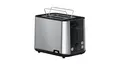 Produktbild: Braun PurShine HT1510BK Toaster, 2 Slot Toaster, 8 Toast Levels, Overheating and Defrosting Functions, Tray, 900 W, Black