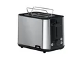 Produktbild: Braun Toaster BRAUN HT1510WH PureShine schwarz Toaster (2 Scheiben, 900W, Edelsta...