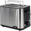 Produktbild: Braun Toaster PurShine HT1510BK, 2 Scheiben, 900 Watt, schwarz
