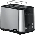Produktbild: Braun HT 1510 BK Kompakt-Toaster schwarz Auftau-Funktion Abschaltautomatik 900W