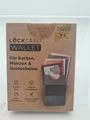Produktbild: Lockcard Wallet 4.teilig schwarz Extrem Dünn für Karten Münzen und Scheine Slim
