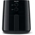 Produktbild: Philips Essential Compact Airfryer Heißluftfriteuse, 0.8 kg, 12 Funktionen, energieffizient, Schwarz (HD9200/90) - Schwarz