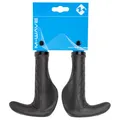 Produktbild: M-Wave - Cloud Ergo Max Fix Be Fahrradgriffe - Fahrradgriffe Gr 140 mm grau/blau
