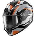 Produktbild: Shark Ridill 2 Apex Helm, schwarz-orange-silber, Größe L für Männer