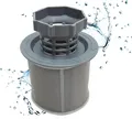 Produktbild: Mikrofilter 427903 Sieb Farbe Grau für Geschirrspülmaschine I Ersatzteil aus ...