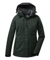 Produktbild: Killtec Winterjacke KOW 140 mit Kapuze (wasser- und winddicht) dunkelgrün Damen