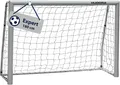 Produktbild: Hudora 76933/01 Fußballtor Expert grau Fußball 180x120x60 Tor 180 inkl. Heringe