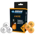 Produktbild: Donic-Schildkröt Tischtennisbälle Jade 40+, weiß/orange, Ø 40mm, 6 Stück