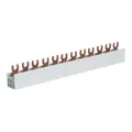 Produktbild: Hager Phasenschiene 3P, 10qmm, 12mod, Gabel KDN363A