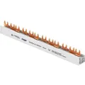 Produktbild: Hager Phasenschiene KDN363A (3P) 63A, 10 mm2, Länge: 210 mm Schraubtechnik/ Quick Connect
