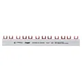 Produktbild: Hager Phasenschiene mit Gabelanschluss KDN363A 10qmm 63A 12 Module 3 polig