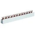 Produktbild: Hager Phasenschiene mit Gabelanschluss 10 mm², 3 polig, isoliert KDN363A