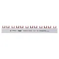 Produktbild: Hager Phasenschiene mit Gabelanschluss KDN363A 10qmm 63A 12 Module 3 polig